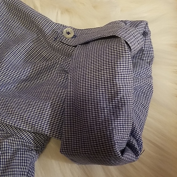 Gingham Button Up Tunic - Picture 3 of 5